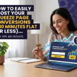 How to Easily Boost Your Squeeze Page Conversions in 10 Minutes Flat (Or Less)…